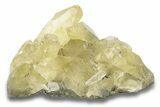 Yellow Calcite Crystal Cluster - Missouri #252136-1